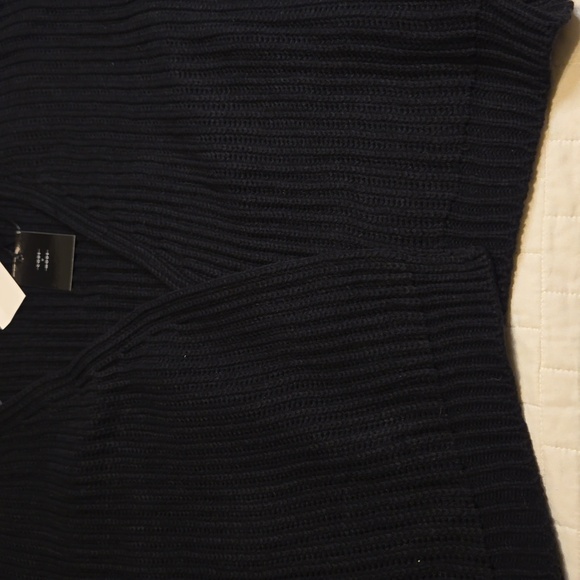 Code x Mode Solid Open Front Dolman Cardigan Black, Various Sizes - Picture 3 of 6